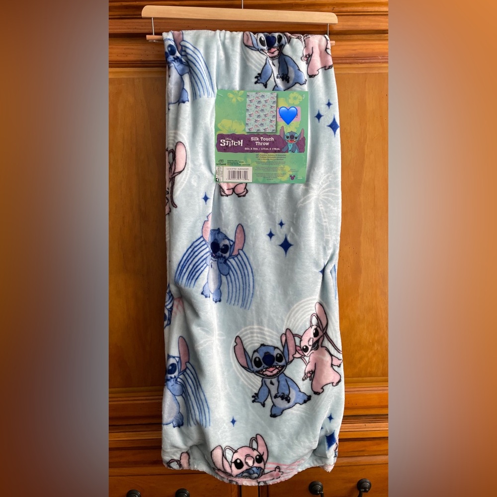 Stitch and Angel Blanket